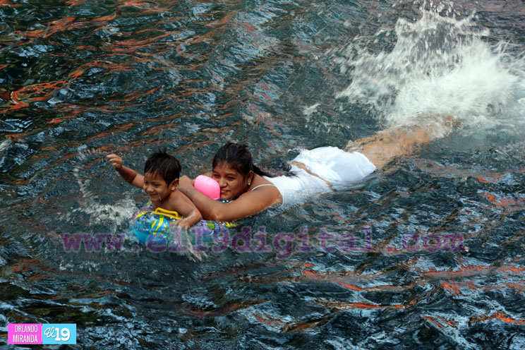 Familias de Managua comienzan a visitar sitios recreativos en temporada de verano